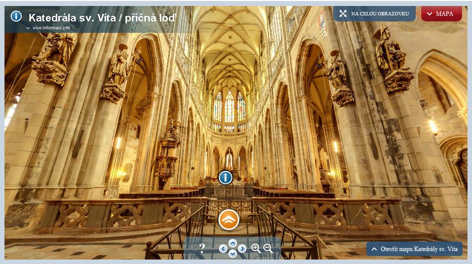 Pražský hrad má virtuální prohlídku. Umožňuje návštěvu bez davů